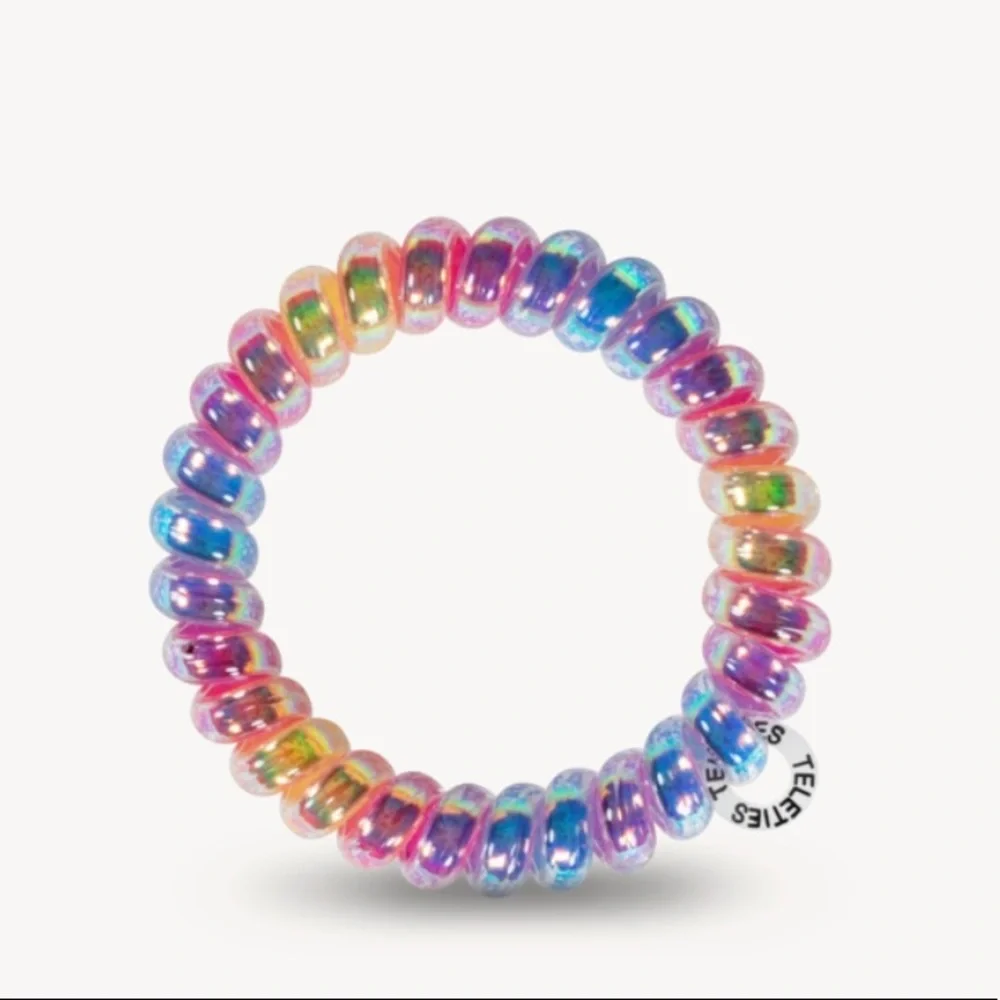 Teleties set of 3,  Color is Eat glitter for breakfast